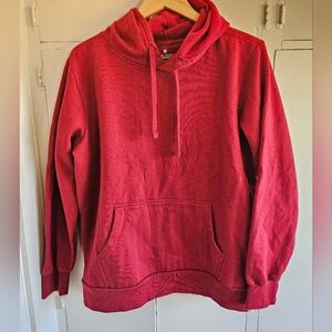 C.W. Hart Burgundy sweatshirt with pockets Size XL